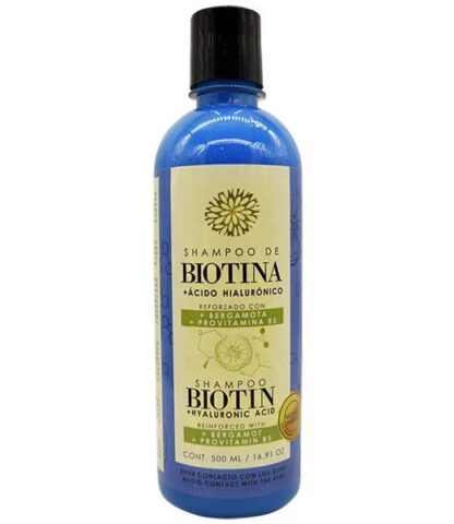 SHAMPOO DE BIOTINA Y ACIDO HIALURONICO 500 ML BATAMOT