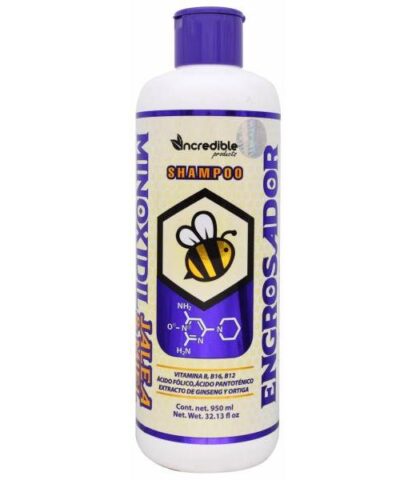 SHAMPOO ENGROSADOR MINOXIDIL JALEA MIEL 950 ML INCREDIBLE PRODUCT