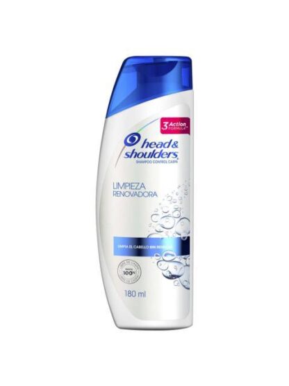 SHAMPOO HEAD & SHOULDERS LIMP. RENOVAD. 180 ML