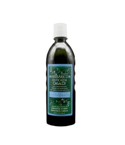 SHAMPOO HERBARICO ANTICAIDA COLA DE CABALLO + COLAGENO + KERATINA LAB. CRISALDI