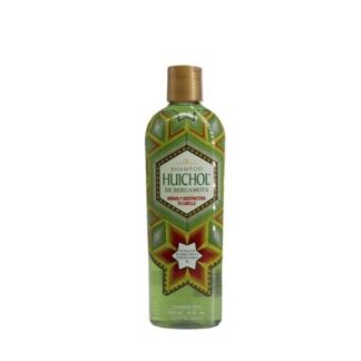 SHAMPOO HUICHOL DE BERGAMOTA 400ML HIDRATA REESTRUCTURA. SHAMPOO DEL INDIO HUICHOL