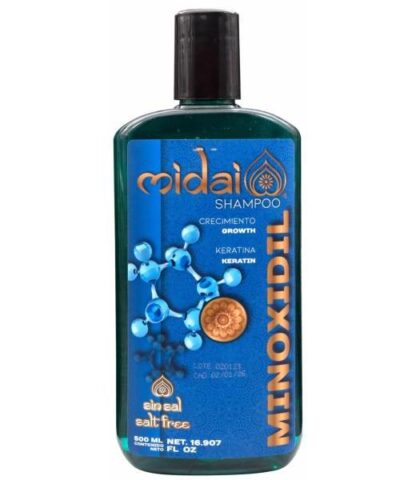 SHAMPOO MINOXIDIL KERATINA 500 ML MIDAI