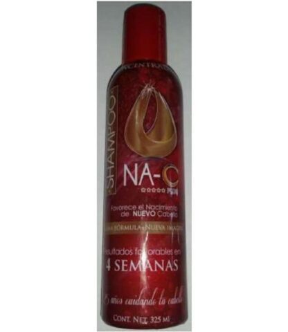 SHAMPOO NA C PLUS CONCENTRADO ROJO 325ML. SHAMPOOS NACE