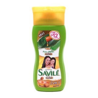 SHAMPOO SAVILE CONTROL CAIDA 2 EN 1 180 ML