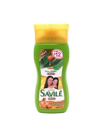 SHAMPOO SAVILE CONTROL CAIDA 2 EN 1 180 ML