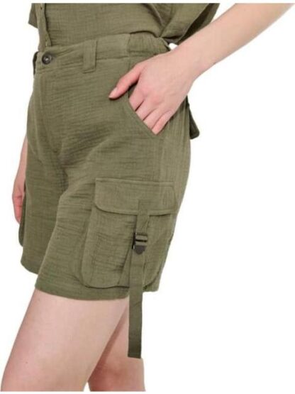 SHORT CARGO VERDE OLIVO HOLLY LAND - Image 6
