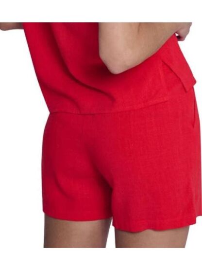 SHORT CASUAL ROJO HOLLY LAND - Image 4