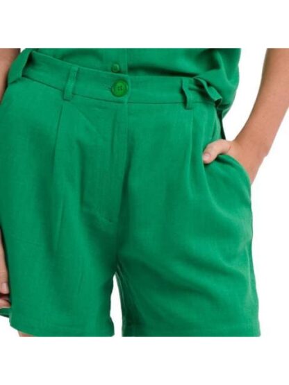 SHORT CASUAL VERDE HOLLY LAND - Image 5