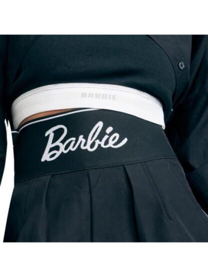 SHORT CINTURA ALTA BARBIE NEGRO BARBIE - Image 6