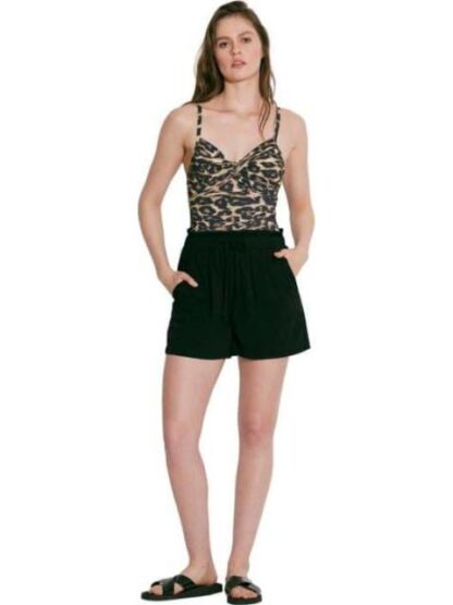 SHORT CINTURA ALTA NEGRO PRIMARK