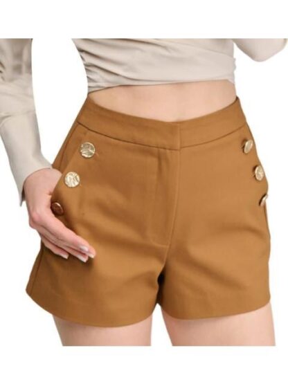 SHORT CINTURA ALTA ROJO LADRILLO HOLLY LAND - Image 3