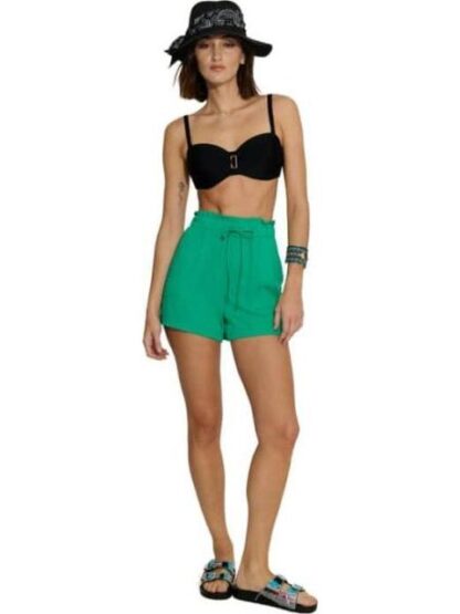 SHORT CINTURA ALTA VERDE INTENSO PRIMARK - Image 3