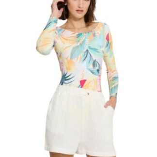 SHORT CINTURA REGULAR BLANCO HOLLY LAND