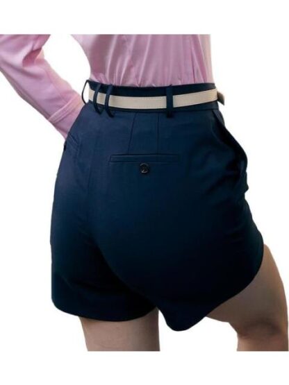 SHORT CON CINTURON AZUL MARINO HOLLY LAND - Image 4