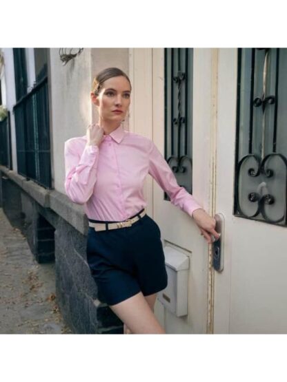 SHORT CON CINTURON AZUL MARINO HOLLY LAND - Image 6