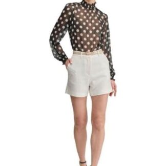 SHORT CON CINTURON BLANCO HOLLY LAND