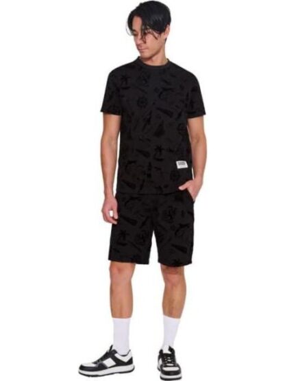 SHORT CONJUNTOS NEGRO HARD SODA