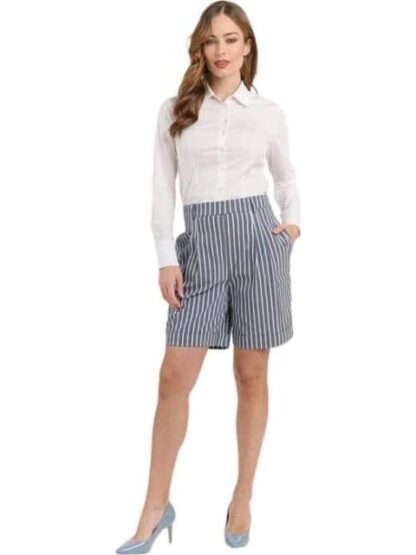 SHORT DAMA CONTEMPORANEA AZUL MARINO YAELI FASHION - Image 6