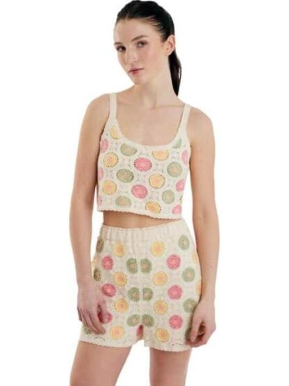 SHORT DE CROCHET MULTICOLOR HOLLY LAND - Image 2