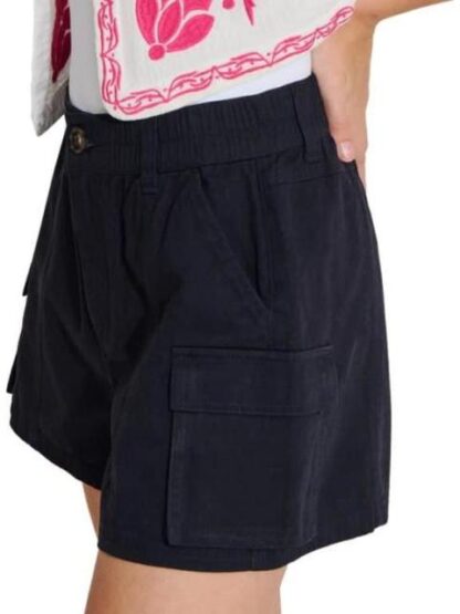 SHORT DE GABARDINA AZUL MARINO HOLLY LAND - Image 5