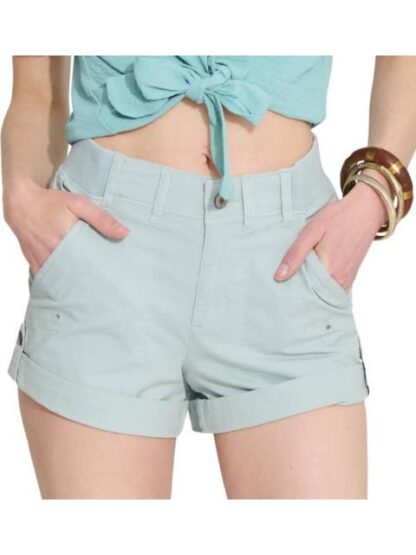 SHORT DE GABARDINA CON ELASTICO AZUL HOLLY LAND - Image 2