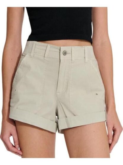 SHORT DE GABARDINA CON ELASTICO GRIS HOLLY LAND - Image 3
