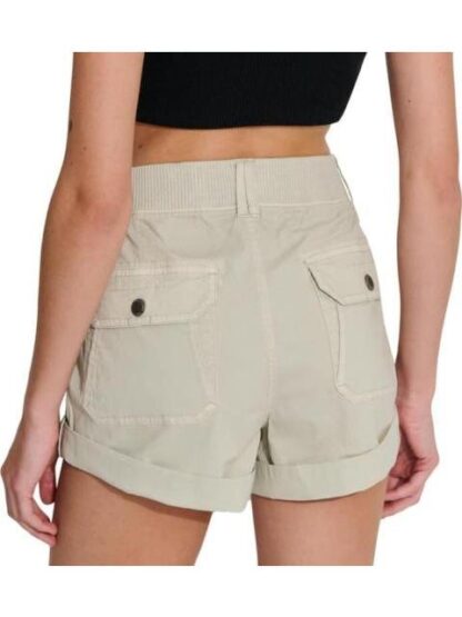 SHORT DE GABARDINA CON ELASTICO GRIS HOLLY LAND - Image 6
