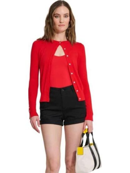 SHORT DE GABARDINA NEGRO HOLLY LAND