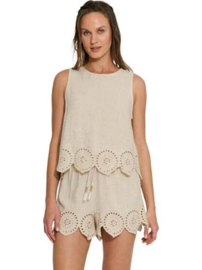 SHORT DE LINO BEIGE HOLLY LAND