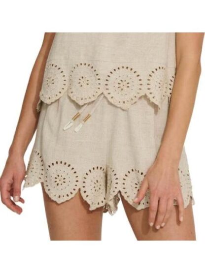 SHORT DE LINO BEIGE HOLLY LAND - Image 5