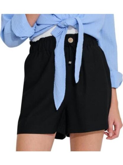 SHORT DE LINO NEGRO HOLLY LAND - Image 5