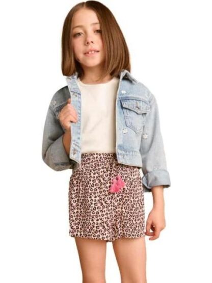 SHORT ESTAMPADO ANIMAL PRINT HOLLY LAND KIDS - Image 3