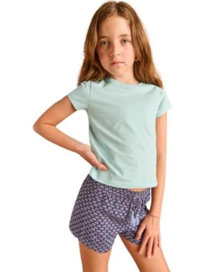 SHORT ESTAMPADO AZUL MARINO HOLLY LAND KIDS - Image 2