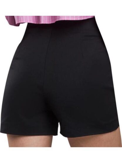 SHORT RECTO CINTURA ALTA NEGRO HOLLY LAND - Image 5