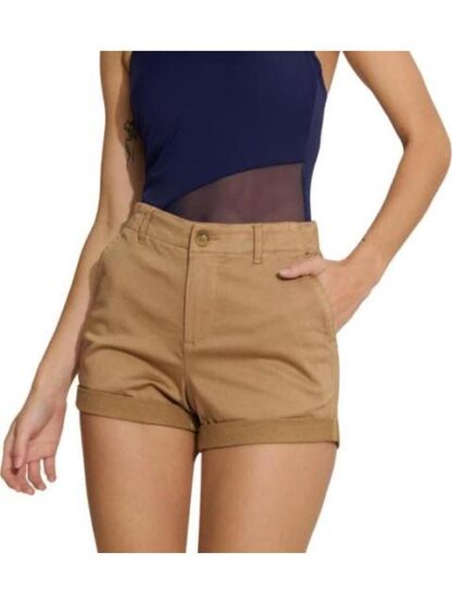 SHORT RESORTE EN CINTURA CAMEL HOLLY LAND - Image 3