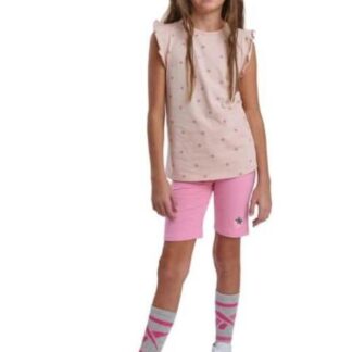 SHORT SET 2 PIEZAS ROSA HOLLY LAND KIDS
