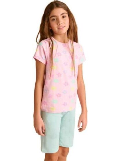 SHORT SET 2 PIEZAS ROSA HOLLY LAND KIDS