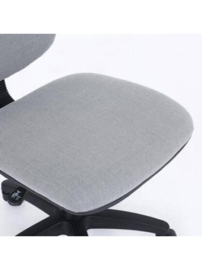 SILLA BASICA NEXTEP NE650BG DE ALTURA AJUSTABLE COLOR GRIS BASE GIRATORIA TELA EN MALLA AJUSTABLE 10 CM CROMADA SOPORTA HASTA 120 KG - Image 2