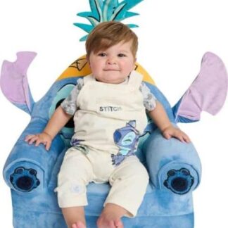 SILLON PLEGABLE STITCH AZUL DISNEY