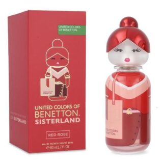 SISTERLAND RED ROSE BENETTON 80 ML EDT SPRAY - MUJER