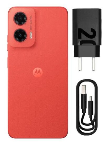 SMARTPHONE MOTO G35 5G 256GB - CORAL - CUERO VEGANO - Image 8