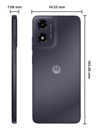 SMARTPHONE MOTOROLA MOTO G04S GRAPHITE DE 128 GB 4 GB+4 GB RAM BOOST CAM DE 50 MP PANTALLA GORILLA GLASS 6.6 - Image 5