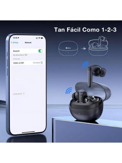 SMARTPHONE TECNO SPARK GO 1 DUAL SIM 4 128GB CON AUDIFONOS INALAMBRICOS INCLUIDOS - Image 5