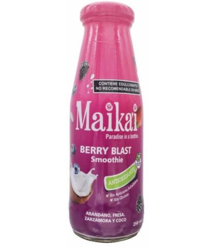 SMOOTHIE ARANDANO FRESA ZARZAMORA COCO 250 ML MAIKAI