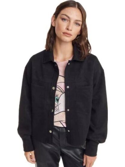 SOBRECAMISA MANGA LARGA NEGRO HOLLY LAND