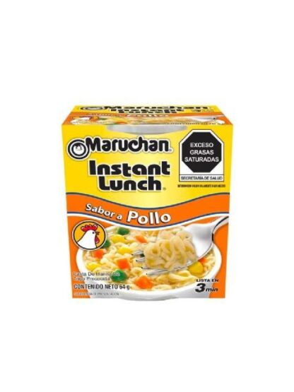 SOPA INSTANTANEA MARUCHAN POLLO 64 GRAMOS