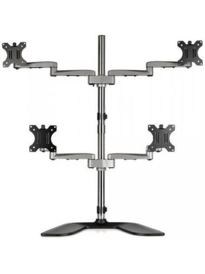 STARTECH  SOPORTE DE ESCRITORIO PARA 4 MONITORES MAX. 32 HASTA 8KG PLATA - Image 2
