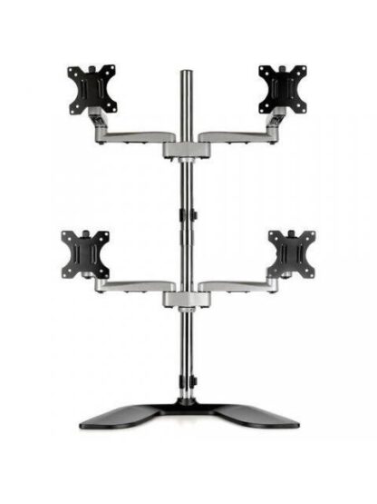 STARTECH  SOPORTE DE ESCRITORIO PARA 4 MONITORES MAX. 32 HASTA 8KG PLATA - Image 3