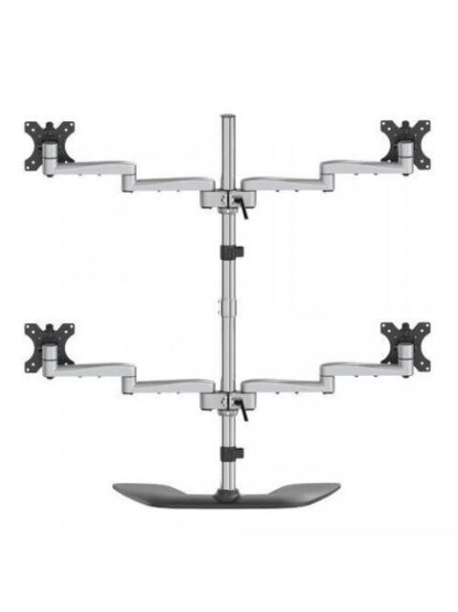 STARTECH  SOPORTE DE ESCRITORIO PARA 4 MONITORES MAX. 32 HASTA 8KG PLATA - Image 6
