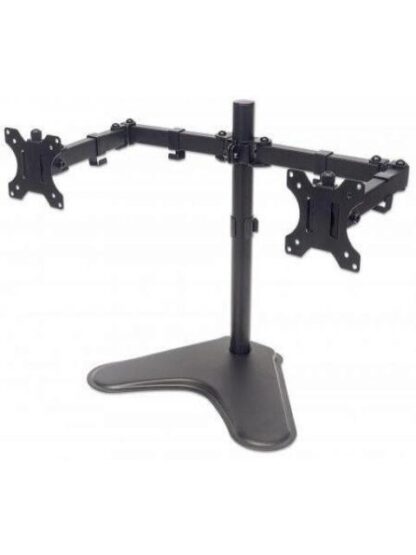 MANHATTAN SOPORTE DE MESA PARA 2 MONITORES 13 - 32 8KG NEGRO - Image 2